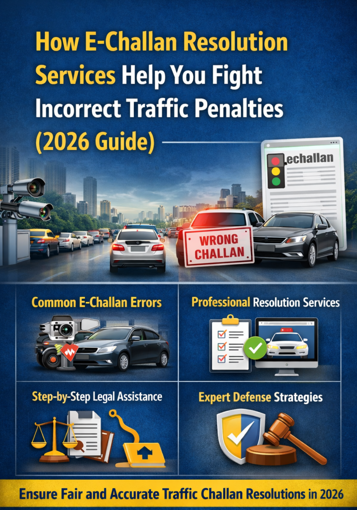 How E-Challan Resolution Services Help You Fight Incorrect Traffic Penalties (2026 Guide)