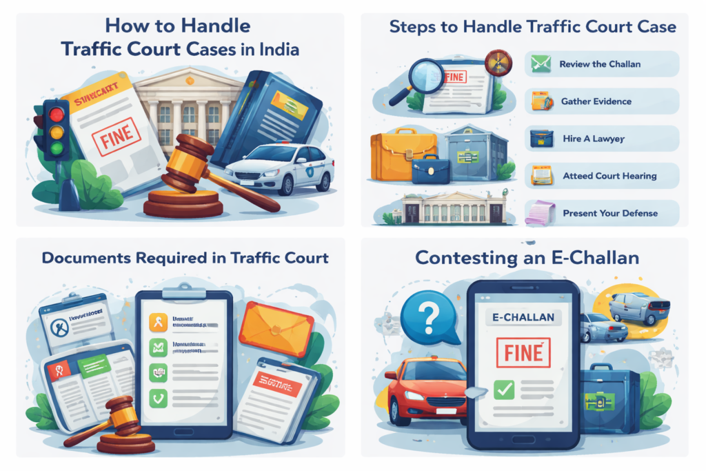 How to Handle Traffic Court Cases in India: Step-by-Step Legal Guide
